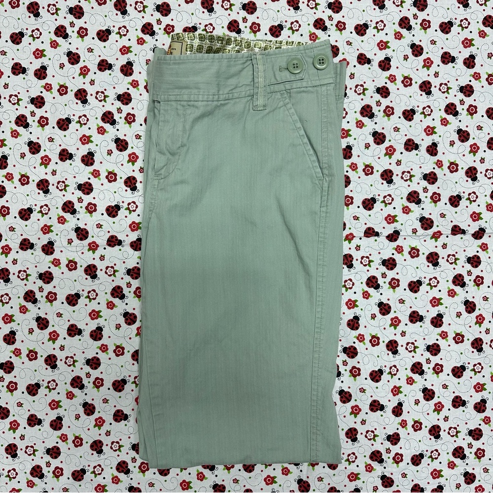 Route 66 Original Clothing Co. Sage Green Chino Leg Pants Vintage Y2K Women 6